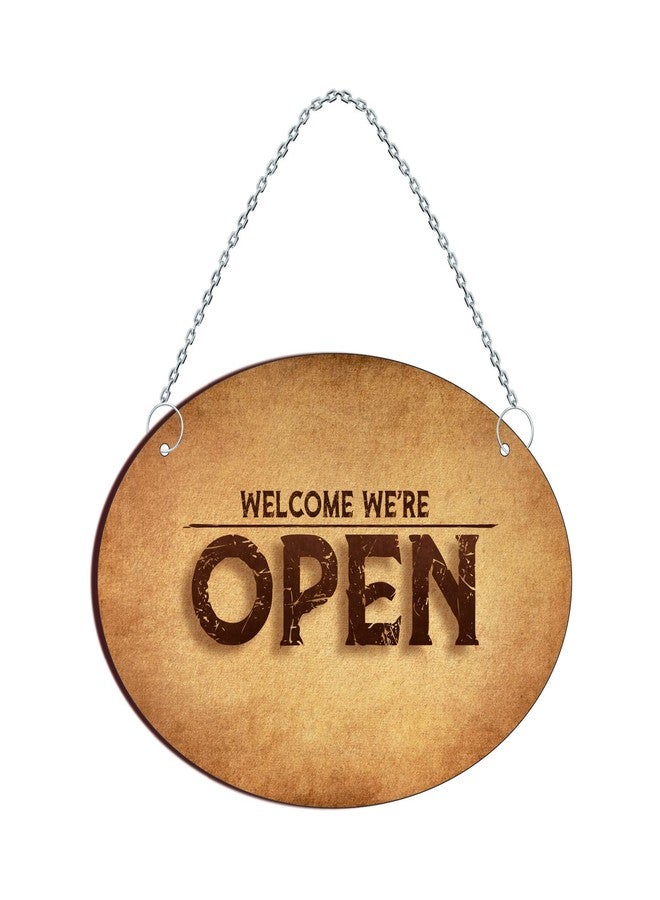 Blue Finch Open Closed Sign Board for Shop, Office, Restaurant, Hotel Door Hanging Board - Image 2