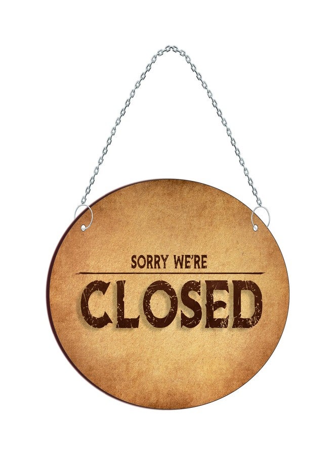 Blue Finch Open Closed Sign Board for Shop, Office, Restaurant, Hotel Door Hanging Board - Image 3