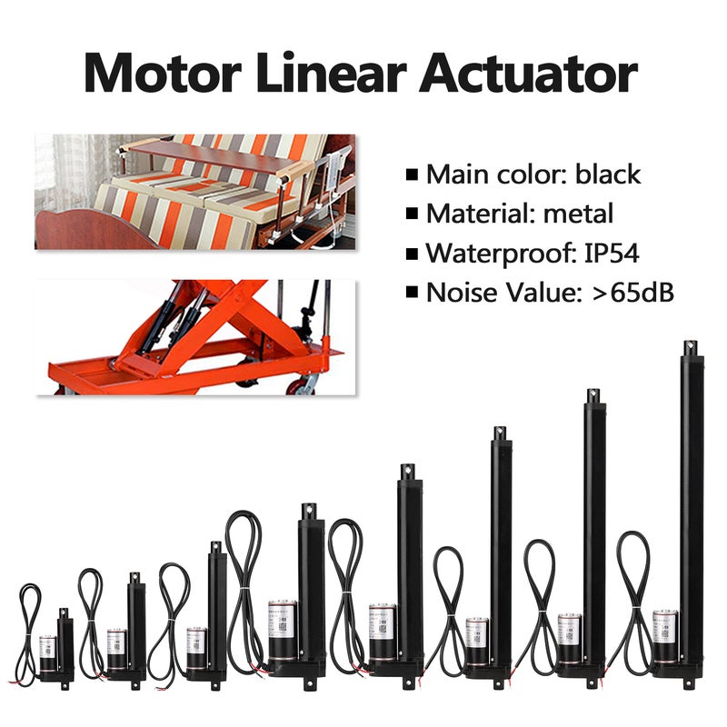 1000N Convinient Electric Linear Actuator Motor Linear Motion Controller with Limit Switch JS-TGZ-U1 - Image 4