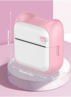 Taiahiro Mini Photo Printer for iPhone/Android,1000mAh Portable Thermal Photo Printer with 5 Rolls Sticker and 5 Rolls of Thermal Paper,for Gift Study Notes Work Children Photo Picture Memo  - Image 2