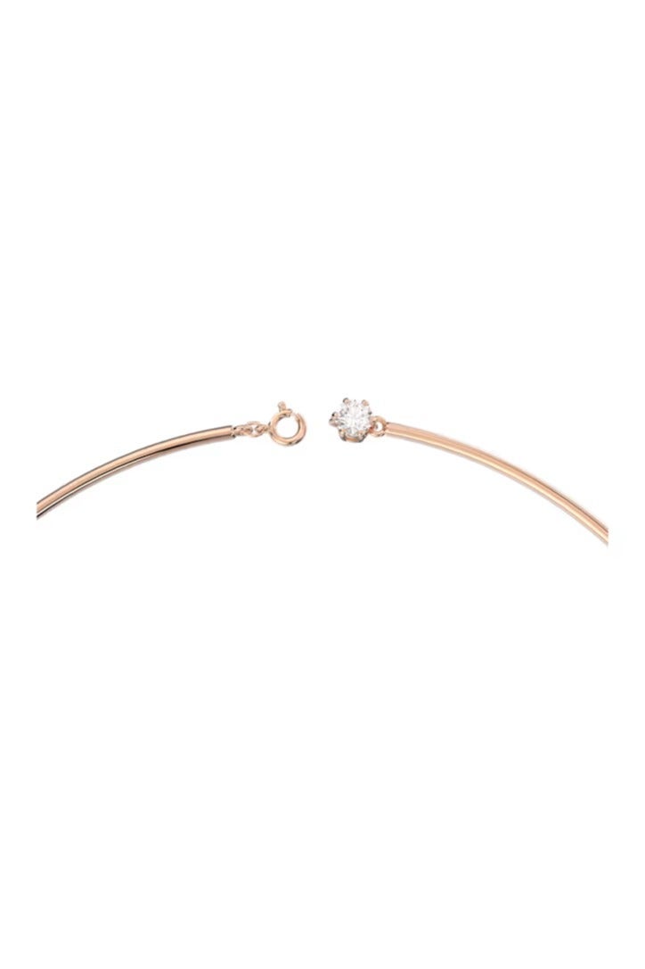 Constella Choker Necklace - Rose Gold Plated, Round Cut Crystal Stars, Adjustable Design, Elegant Jewelry for Daily & Formal Occasions 5609710 - Image 4