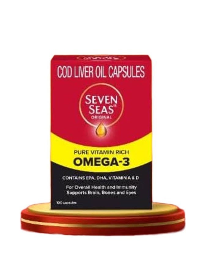 Sevenseas زيت كبد السمك - 100 كبسولة - Image 1