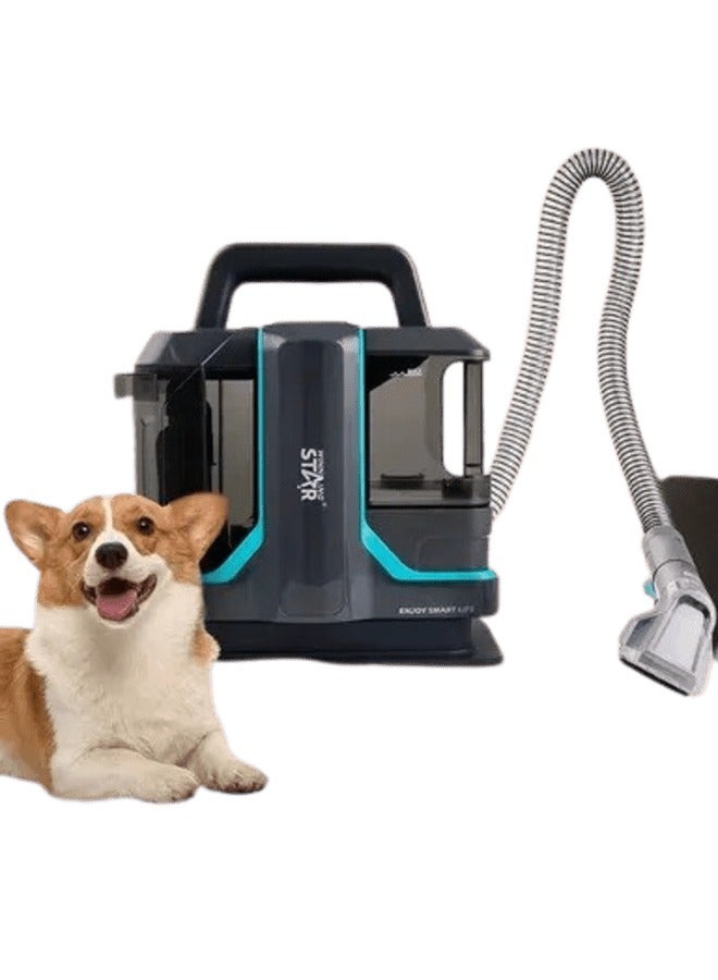 Winning Star Carpet Cleaner, Fast Heating, Wired Dry & Wet Cleaner, Self-Cleaning, for Carpet/Curtain/Car Seat/Sofa Couch, 450W Black - Image 2