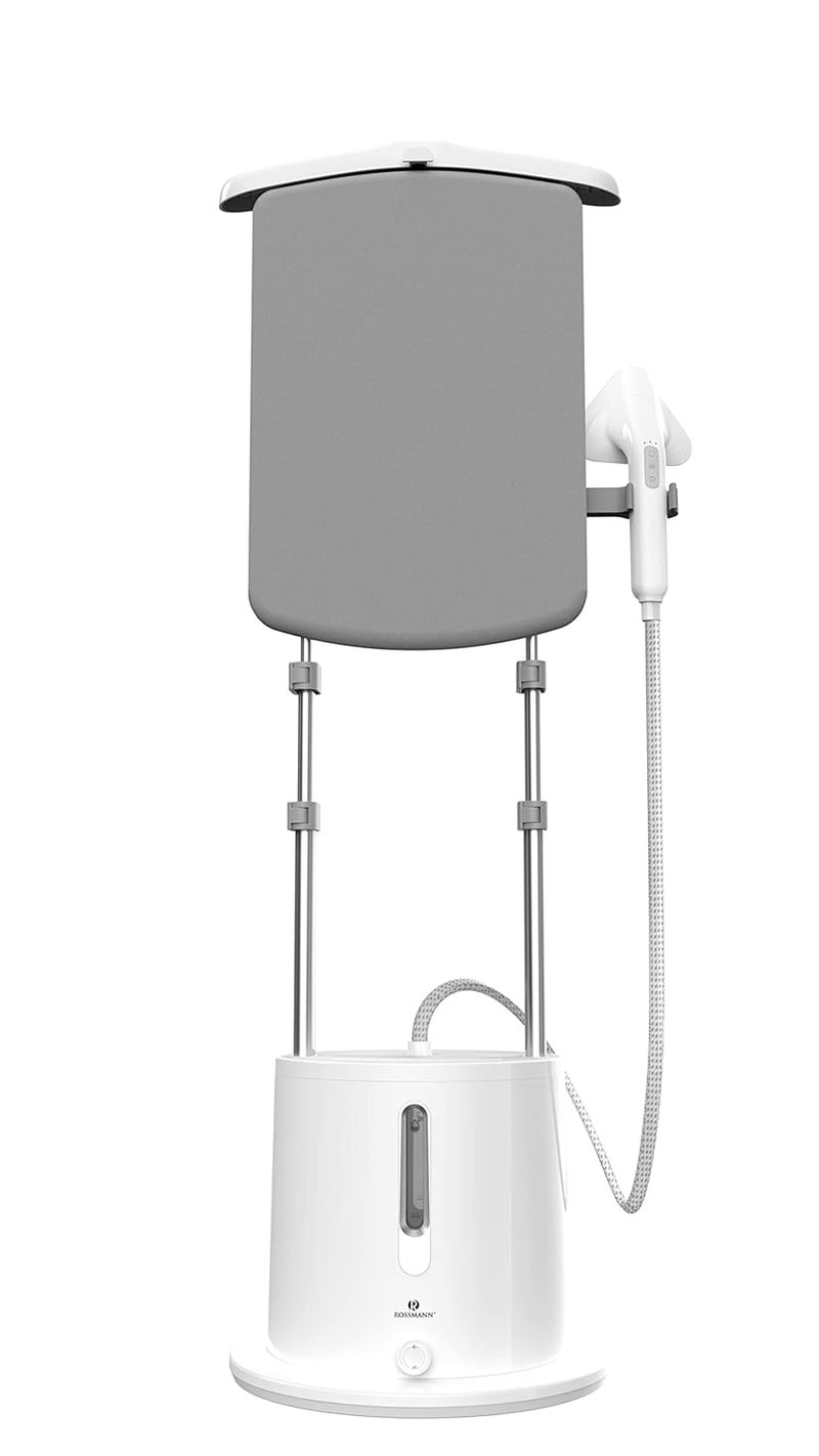 ROSSMANN Rossmann High Pressure Garment SteamerSteam Iron 2300 Watts Power Horizontal Vertical Use 3 Level Steam Multi Purpose Board White  - Image 2