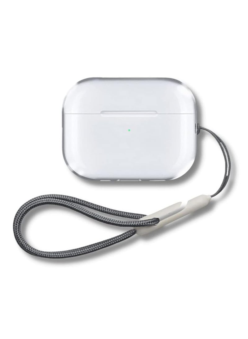 Clear Cover for AirPods 3 Case, Shock Resistant & Drop Protection, with Lanyard - Image 1