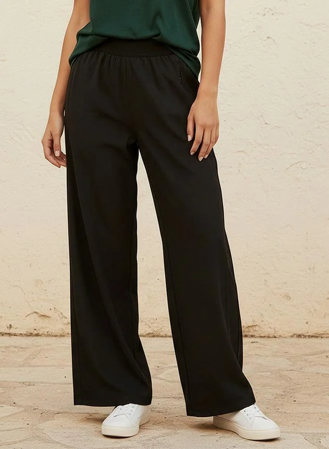Kappa Kappa 2 Way Stretch Wide Leg Pants