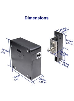VUCATIN Electronic Cabinet Lock Hidden DIY RFID Lock for Wooden Cabinet Drawer Locker Cupboard  - Image 4