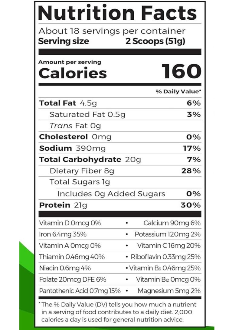 Orgain Organic Protein + 50 Superfoods, Vanilla Bean (2.02 Lb) - Image 2