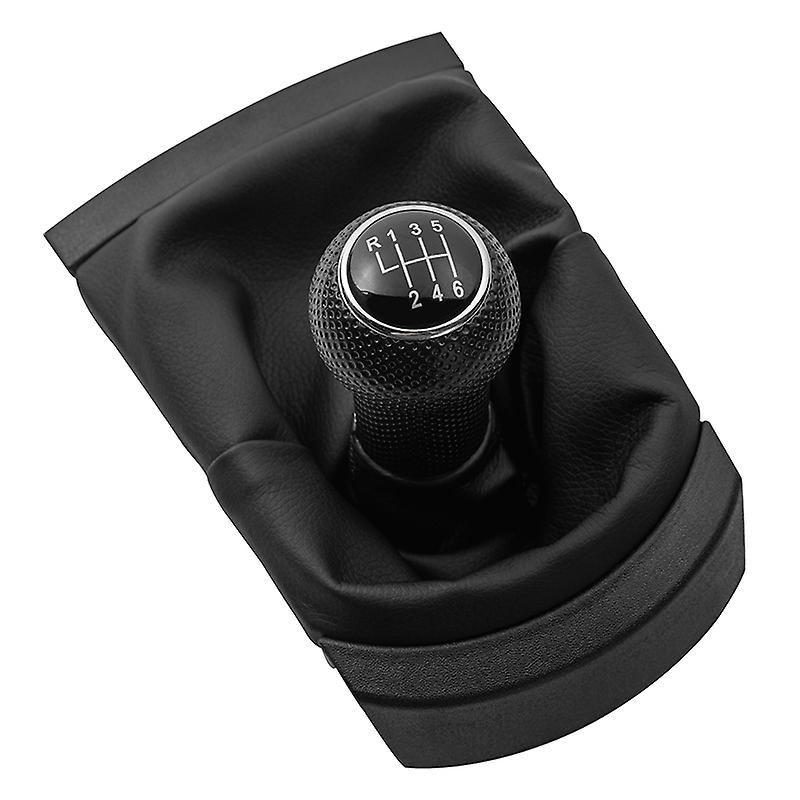 5/6 Speed Car Gear Shift Knob Lever Stick Gaiter Boot Cover Collar For Seat Ibiza 2002 2003 2004 2005 2006 2007 2008 Cover Size: 6 Speed - Image 4