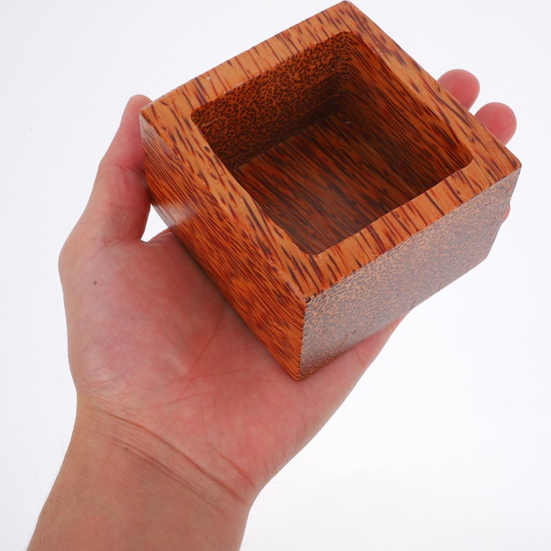 Traditional Square Wooden Masu Box Japanese Cypress Sake Cup For Hot Cold Serving - Image 5