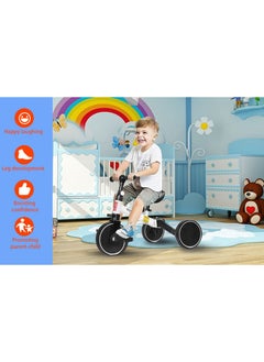 Good Boy Kids Balance Bike Kids Tricycles 12 Inch  for 1-5 Years, Toddlers Trike with Adjustable Seat Indoor Outdoor, Boys Girls Kids First Birthday Gifts  - Image 2