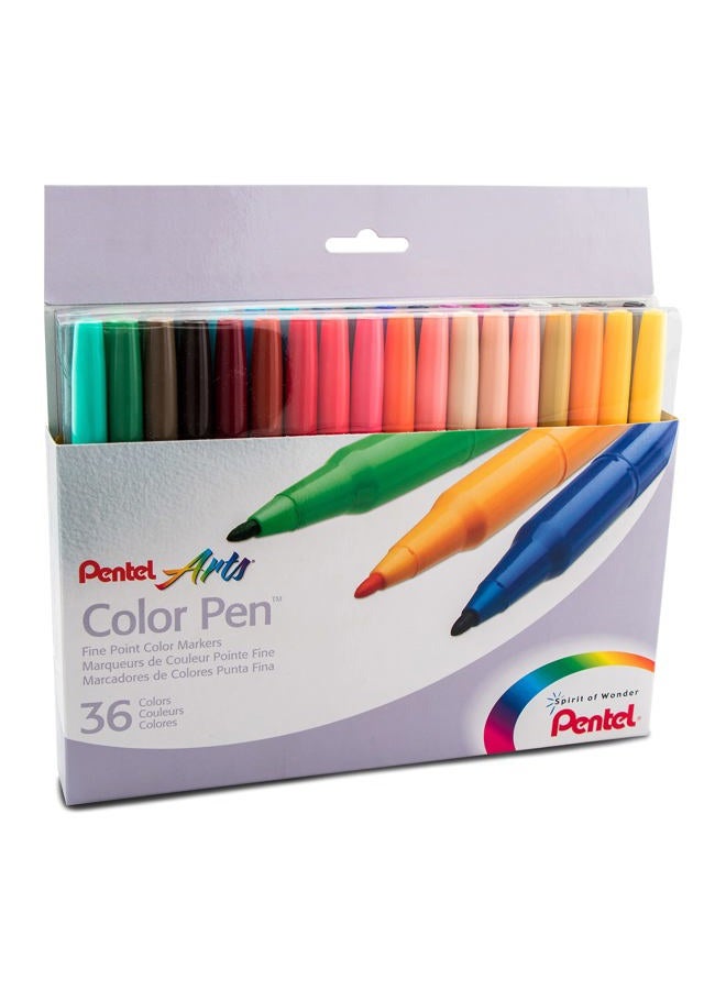 Pentel COLOR PEN SET OF 36 - Image 1