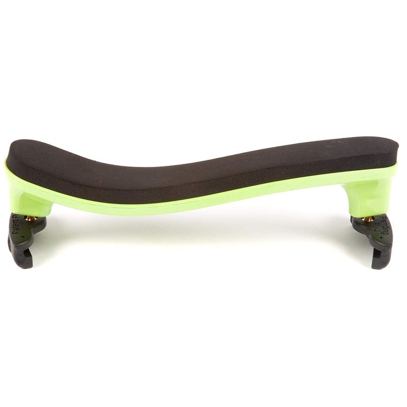Everest ES2G ES Series 3/4-1/2 Violin Adjustable Shoulder Rest - Neon Green - Image 3