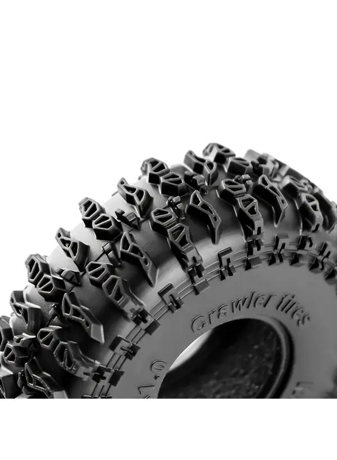 GIXCEL 1.0 Inch RC Crawler Tractor Tread Tires Super Soft All Terrain for TRX4m SCX24 - Image 4