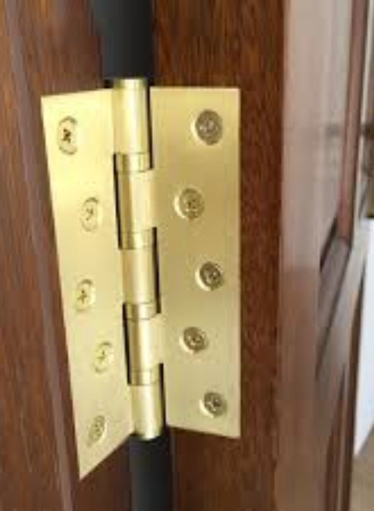 KNP KNP Brass 2mm Thick Hinges Pack of 2pcs 2.5" - Image 2
