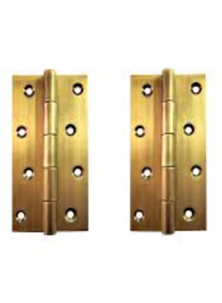 KNP KNP Brass 2mm Thick Hinges Pack of 2pcs 2.5" - Image 3