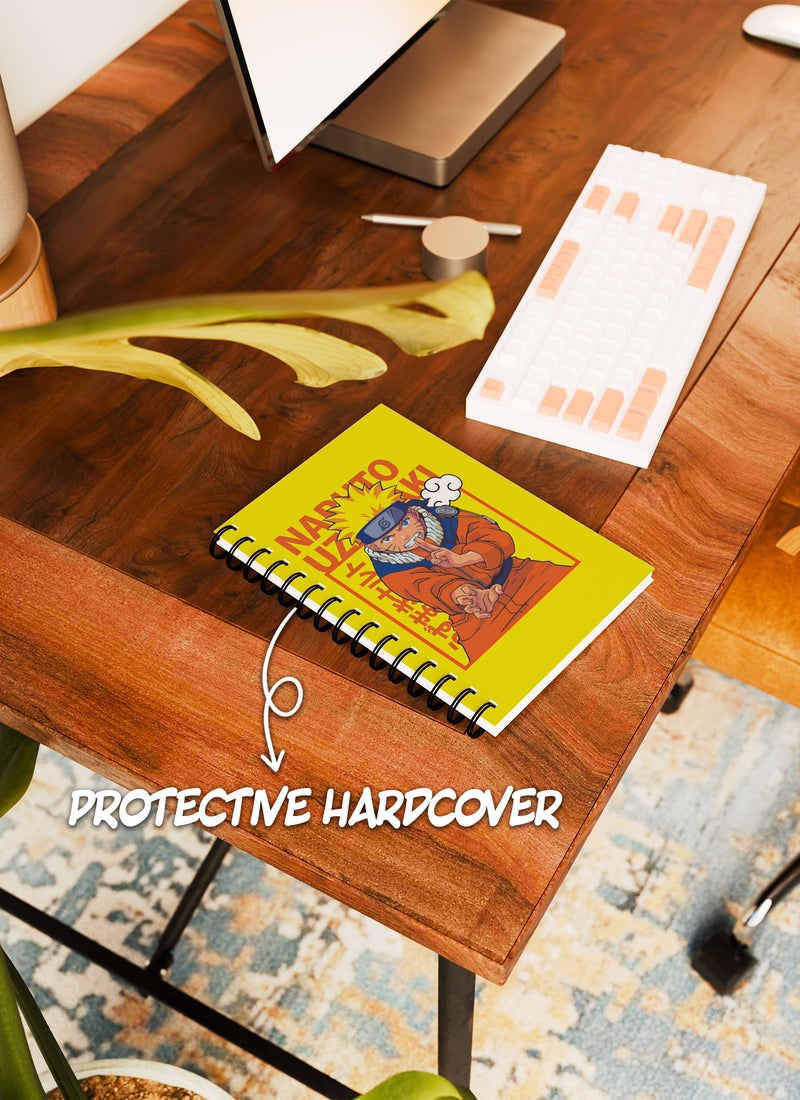 LOUD UNIVERSE Naruto Jar Naruto: Shippuden Lined Writing Journal Ichiraku Ramen Wirebound Spiral Notebook Naruto Uzumaki Naruto-Manga Fan Gift - Image 4