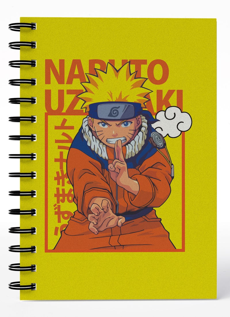 LOUD UNIVERSE Naruto Jar Naruto: Shippuden Lined Writing Journal Ichiraku Ramen Wirebound Spiral Notebook Naruto Uzumaki Naruto-Manga Fan Gift - Image 1