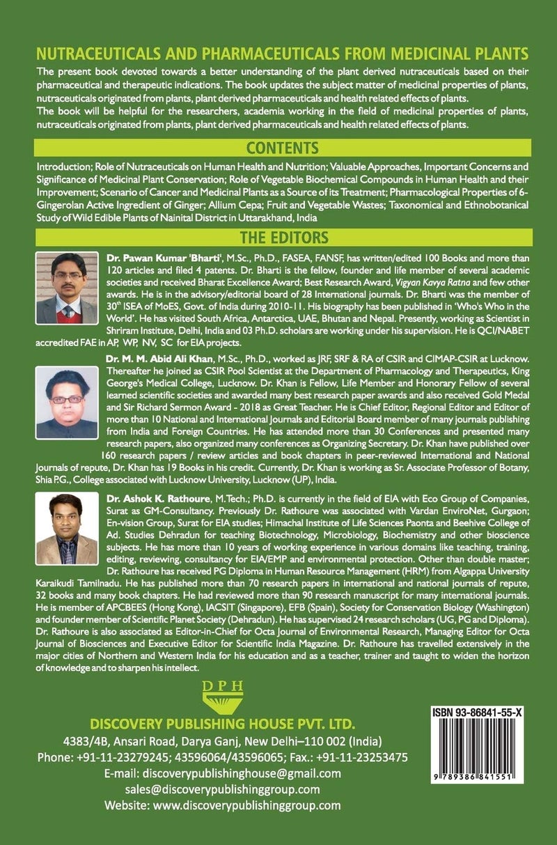NUTRACEUTICALS AND PHARMACEUTICALS FROM MEDICINAL PLANTS  - Image 2