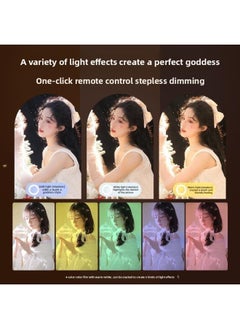 General Light Supplement Studio Photography Light Small Desktop Photo Food Special Light Anchor Beauty-Light Source Color:【three-color Dimmable Soft Light】 Square Light + 2.1m Floor-standing Overhead Shooti  - Image 3