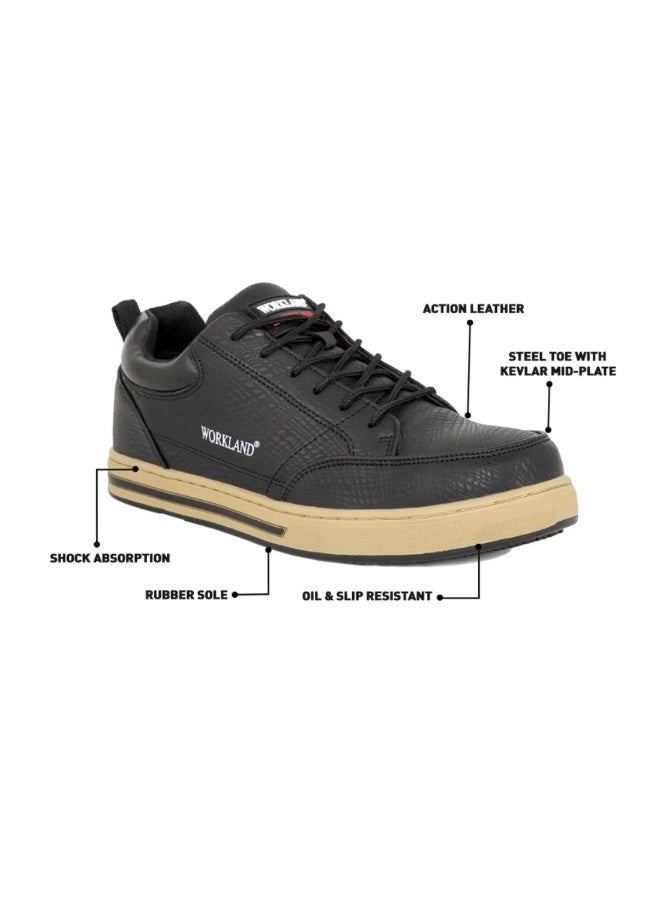 Workland MGK SBP Anti-Slip Low Ankle Safety Shoe - Black - Image 2