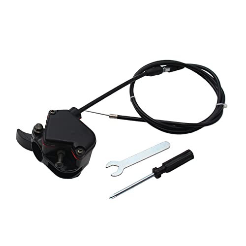 YD-PS001 Thumb Throttle Accelerator Brake Lever Cable For 50cc 70cc 90cc 110cc 125cc 150cc 200cc 250cc 300cc ATV Quad Pit bike TaoTao (Lever +Cable +Tools) - Image 2