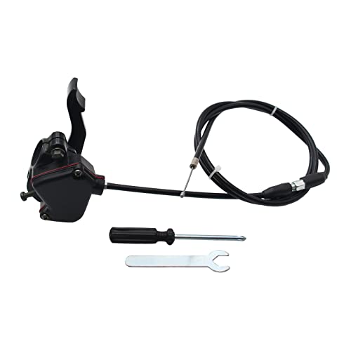 YD-PS001 Thumb Throttle Accelerator Brake Lever Cable For 50cc 70cc 90cc 110cc 125cc 150cc 200cc 250cc 300cc ATV Quad Pit bike TaoTao (Lever +Cable +Tools) - Image 1