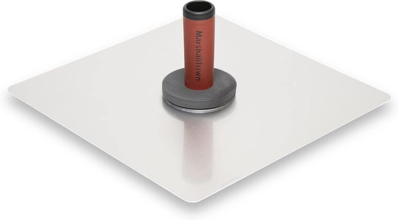 MARSHALLTOWN Hawk, 14Inch Aluminum Blade, Includes Callus Preventer and DuraSoft Handle, Masonry, Drywall, Made In the USA, 6D - Image 1