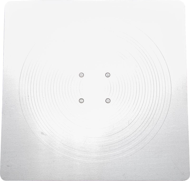 MARSHALLTOWN Hawk, 14Inch Aluminum Blade, Includes Callus Preventer and DuraSoft Handle, Masonry, Drywall, Made In the USA, 6D - Image 2