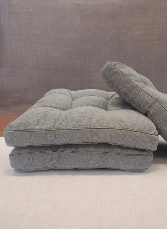 Inrest Home Chair Cushion  Dark Grey - INREST 42*42cm - Image 1