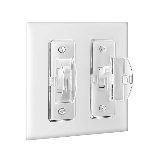 Roxiuc Switch Guard - Light Switch Cover Guard - Childproof - Clear (1pc) - Image 1