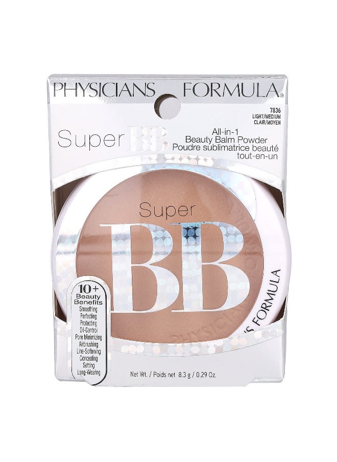 Physician's Formula Physicians Formula, Super BB, All-in-1 Beauty Balm Powder, 7836 Light/Medium, 0.29 oz (8.3 g)  - Image 2