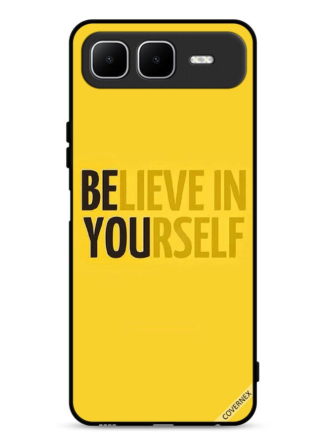 Covernex Infinix Smart 10 Plus Protective Case Cover Believe In Yourself