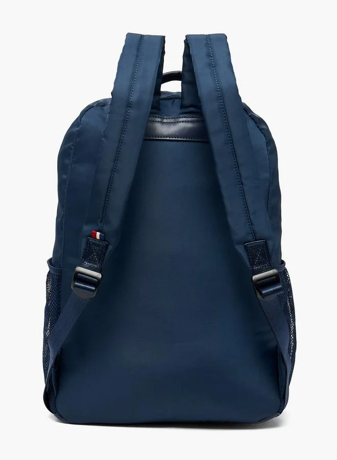 Lee Cooper NAVY Colourblock School Backpack With Padded Shoulder Straps - 30x17x44 CM  | Best Price UAE