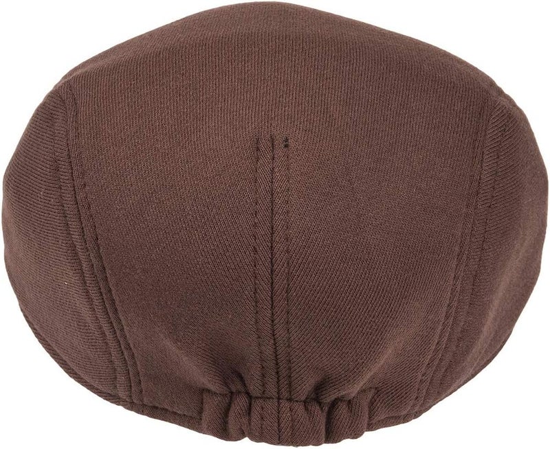 FEINION Men Cotton Newsboy Cap Soft Fit Cabbie Hat - Image 3