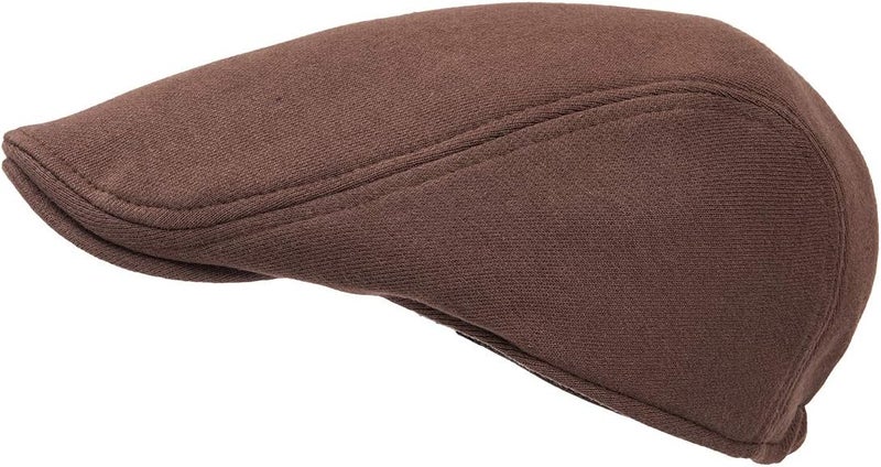 FEINION Men Cotton Newsboy Cap Soft Fit Cabbie Hat - Image 2