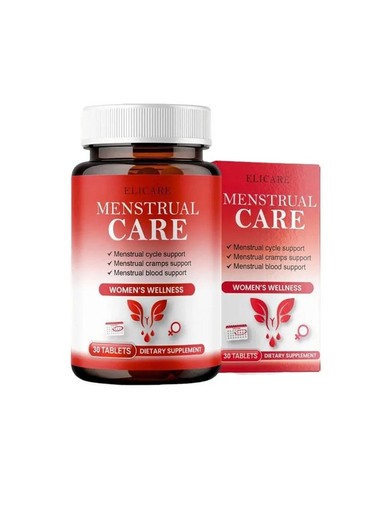 ELICARE Menstrual Care (Women’s Wellness) 30 Tab Dietary Supplement