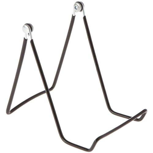 GIBSON HOLDERS 6A Adjustable Black Wire Display Easel, 3.5" W x 4.75" D x 4.75" H, Pack of 6 - Image 1