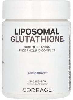 Liposomal Glutathione, 1,000 mg, 60 Capsules (500 mg per Capsule)