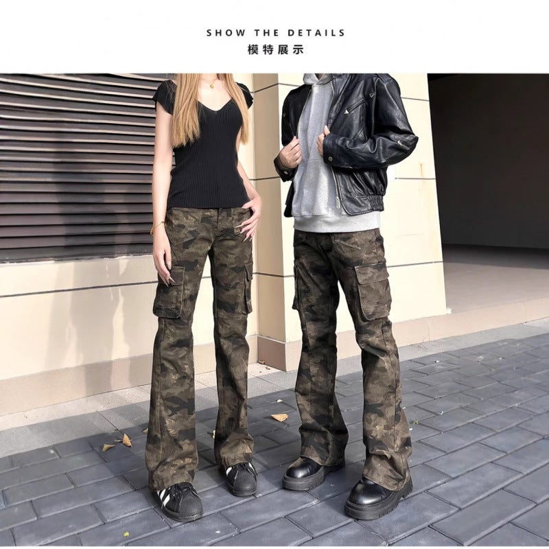 Unisex Classic Denim Jeans Loose Fit Daily Outdoor Wear - Image 4