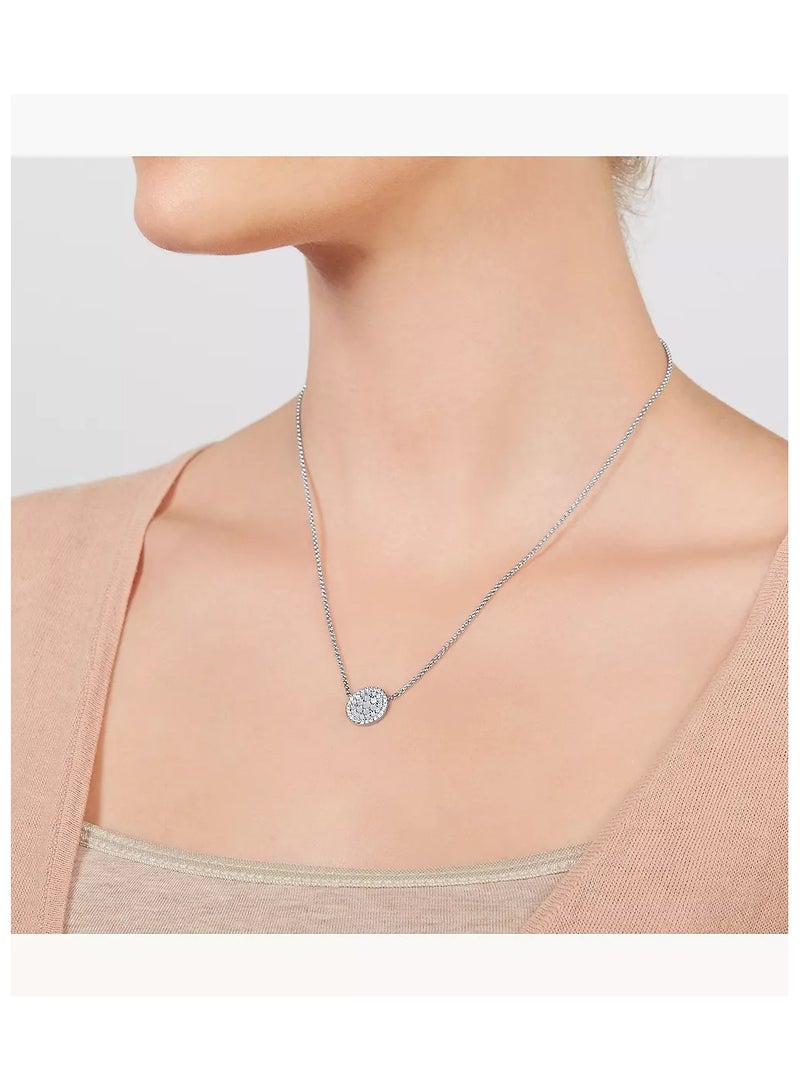 FOSSIL Necklace for Women Stainless Steel Pendant Necklace, length 40cm + 5cm - Image 2