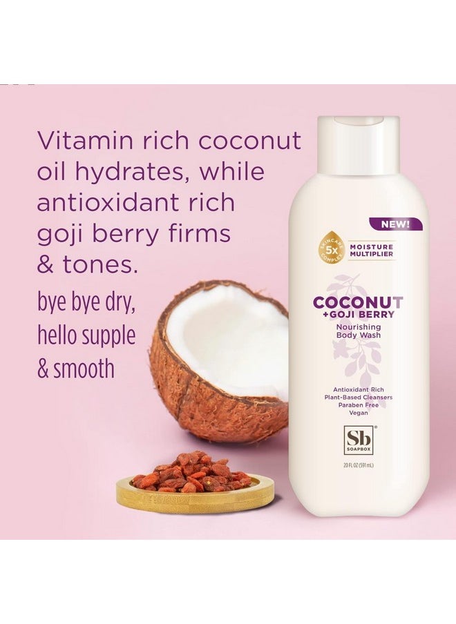 Body Wash Coconut & Goji Berry Liquid Body Wash Moisturizing Body Soap With Shea Butter Vegan Duo Pack Of 2 Soap Bottles 20Oz Each - pzsku/Z138E254A9DBD5814A3B2Z/45/_/1720445892/ca692e55-ee42-4322-a554-c812aa00b911