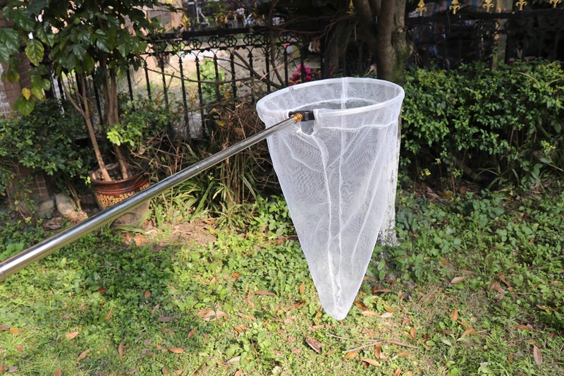 RESTCLOUD RESTCLOUD Insect and Butterfly Net with 12" Ring, 24" Net Depth, Handle Extends to 59 Inches for Adults and Kids (12" Ring, 59" Handle) - Image 5