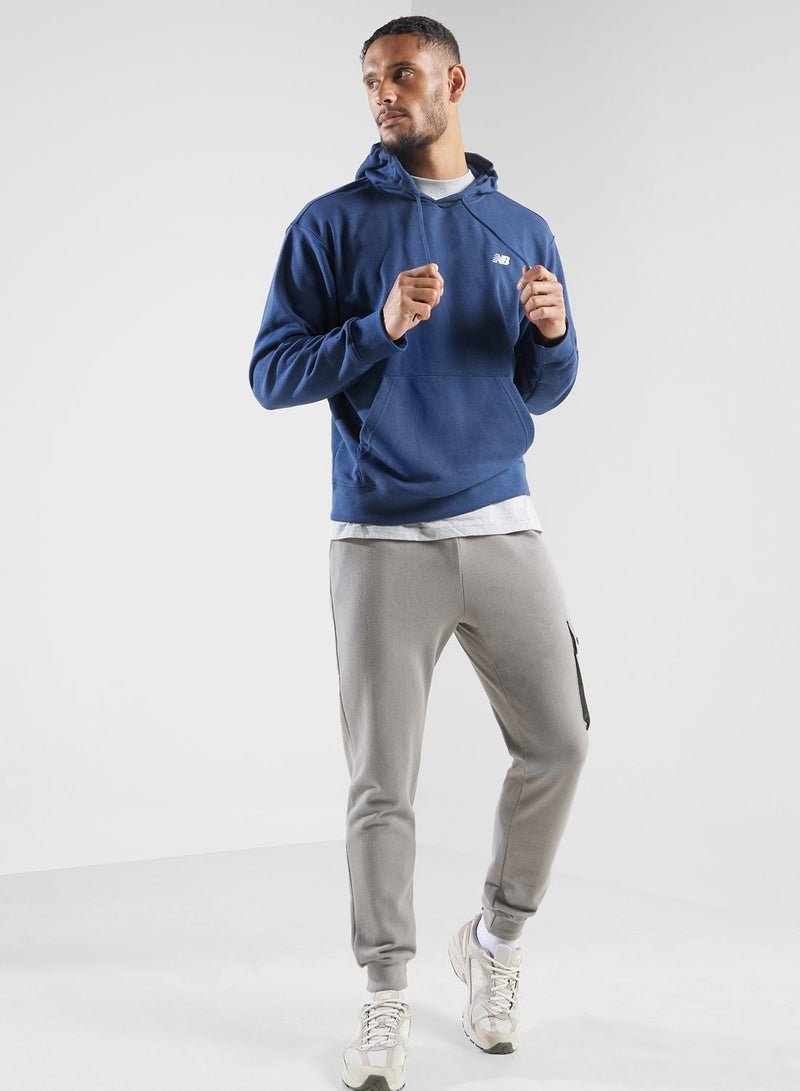 New Balance Small Logo French Terry Hoodie - Image 4