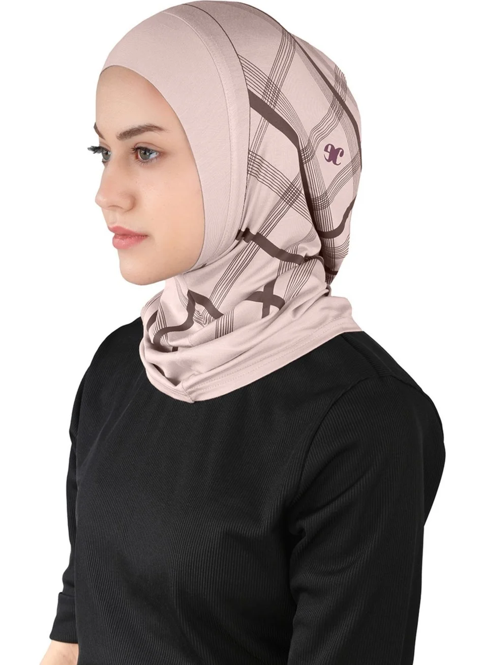 إيكاردين Visca Plaid Plain - St 315 Smoke Rose