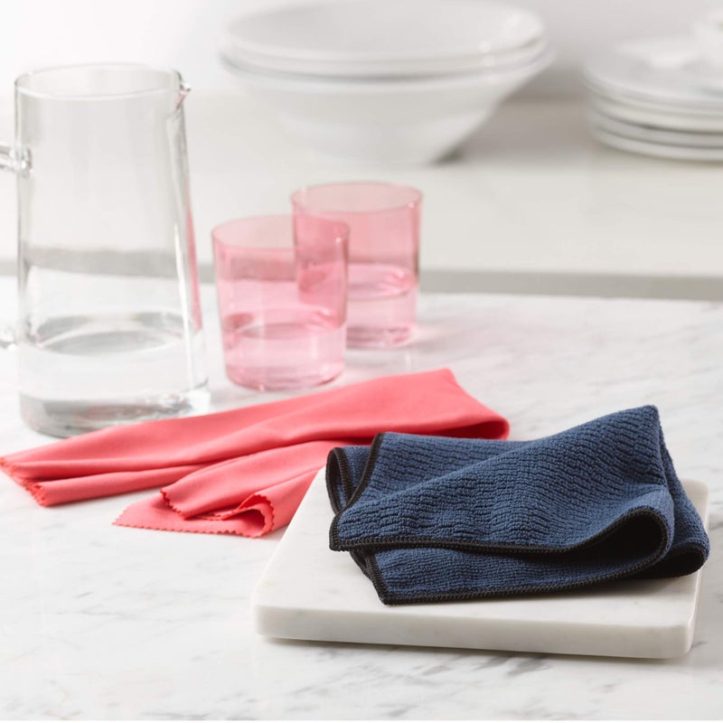 E-Cloth Granite & Stone Cleaning Kit, Premium Microfiber Cleaning Cloth, Ideal Cleaner and Polish for Granite, Marble and Other Stone Countertops, 100 Wash Guarantee, 2 Cloth Set - Image 4