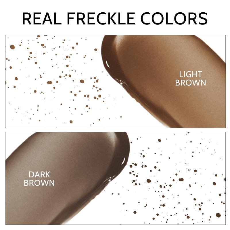 KYDA 2PCS Liquid Freckle Makeup Pen,Water Resistant Faux Freckle, Natural Looking Buildable Long Lasting Faux Freckles,Soft Dot Sopt Pen Magic for All Skin Tones - Image 3