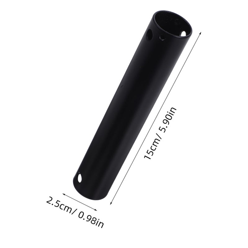 Black Ceiling Fan Extension Downrod Easy Installation High Compatibility Various Models - Image 3