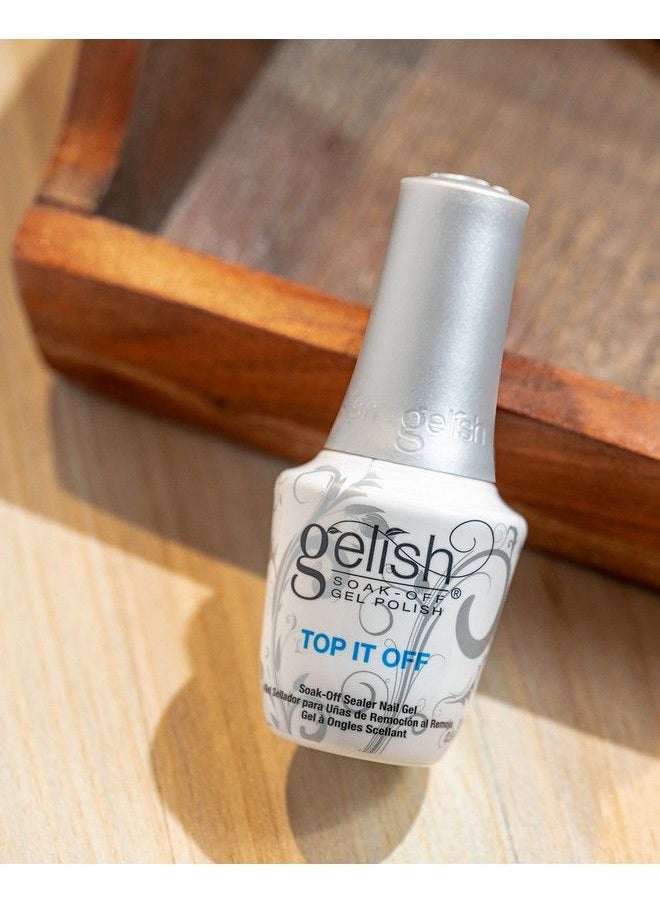 Gelish Mini Top It Off Sealer Gel Top Coat Led Gel Polish  - Image 3