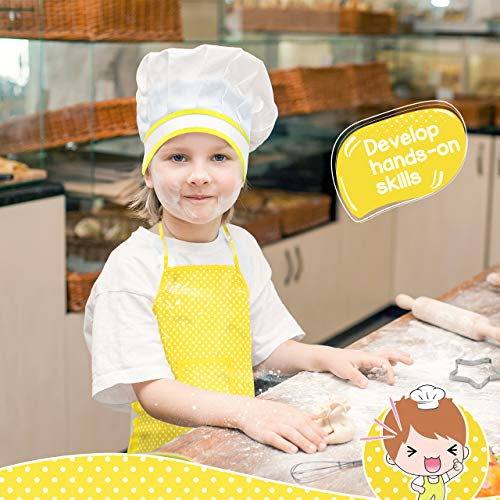 Toyze Gifts for 28 Year Old Girls BoysChef Costume Set Kids Apron for Girls Toddler Birthday Xmas Gifts for Kids Stocking Stuffer - Image 5